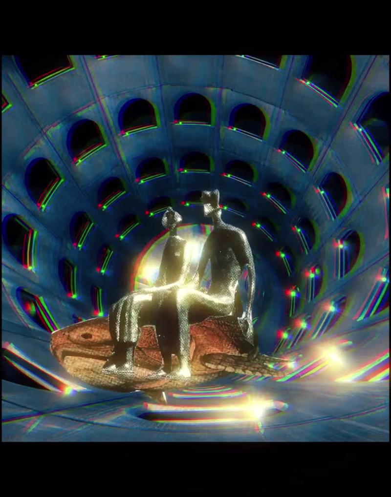 Cover image for A surreal mixed media animated