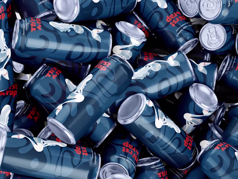 Cover image for TH'RST TRAP | Brand Identity & Packaging Design