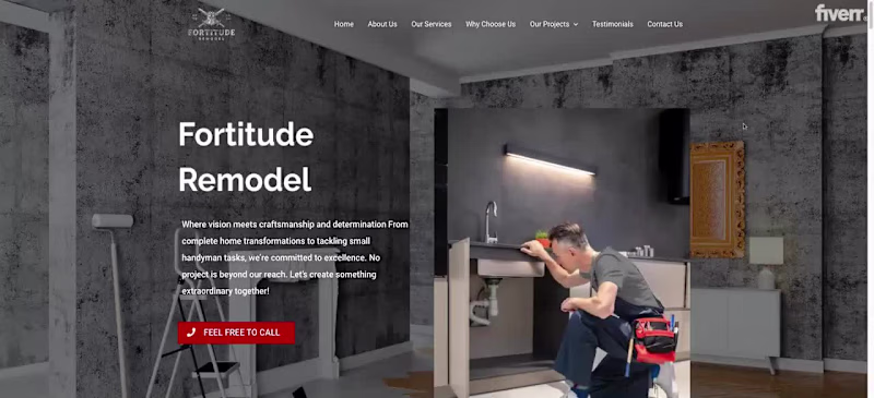 Cover image for Fortitude Remodel - Web development
