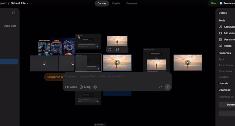 Cover image for Created a cinematic AI-generated video