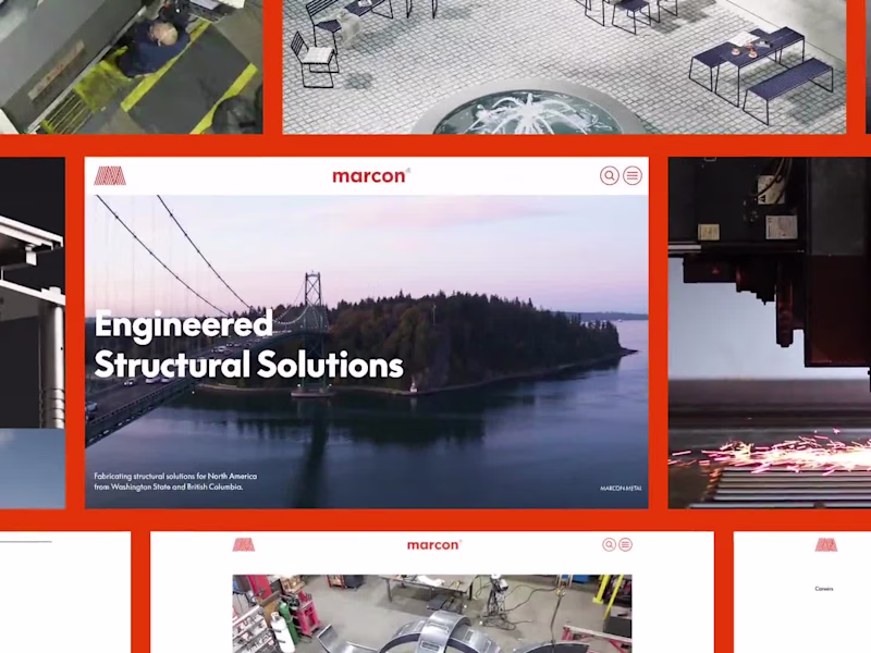 Cover image for Marcon Metal Fabrication Website Development