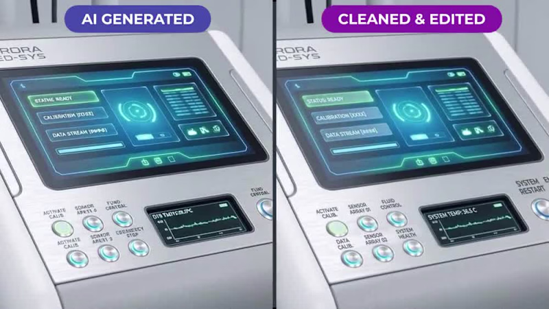 Cover image for AI Video Cleanup and UI Replacement for Product Video