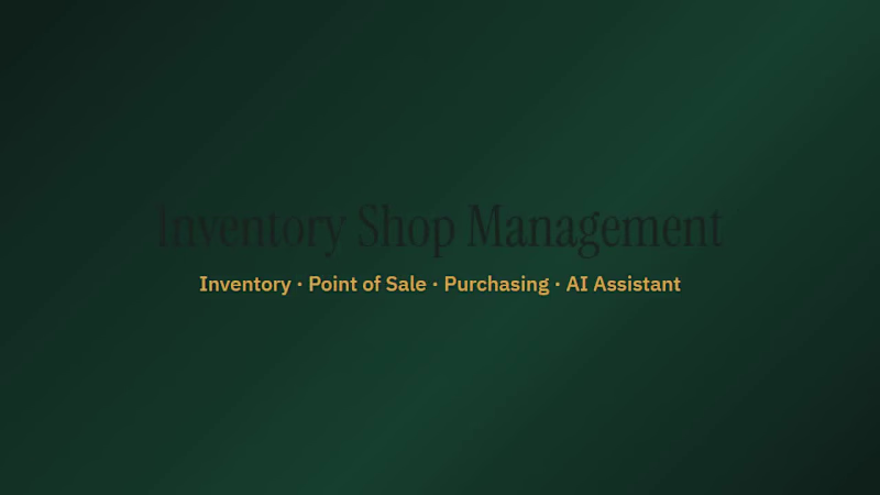 Cover image for Inventory and POS System for Retail Shops