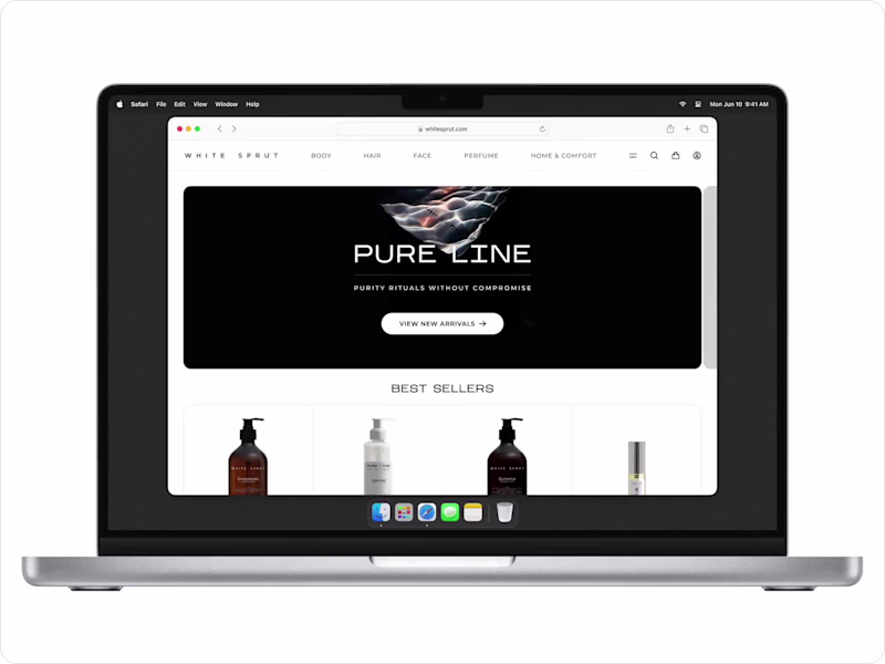 Cover image for White Sprut Shopify Store Redesign