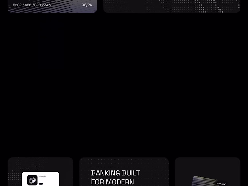 Cover image for Moneta Digital Banking Brand Identity