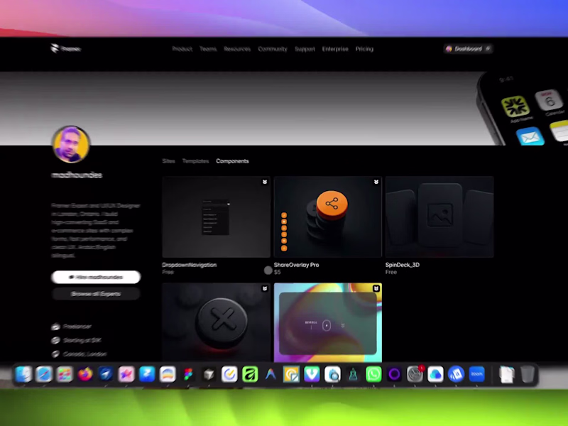 Cover image for New framer code component approved https://www.framer.com/ma...