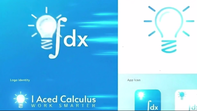 Cover image for I Aced Calculus: Educational App Brand Identity