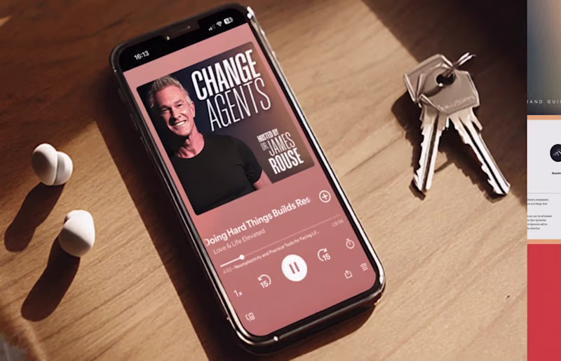 Cover image for Dr. James Rouse | Branding + Kajabi Website Design