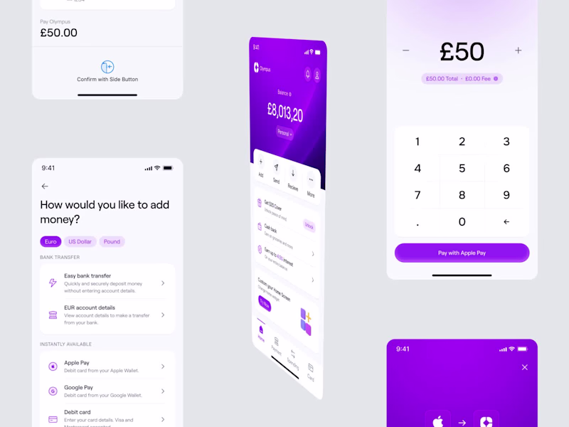 Cover image for Olympus Mobile Wallet | Flutter | Flutterflow