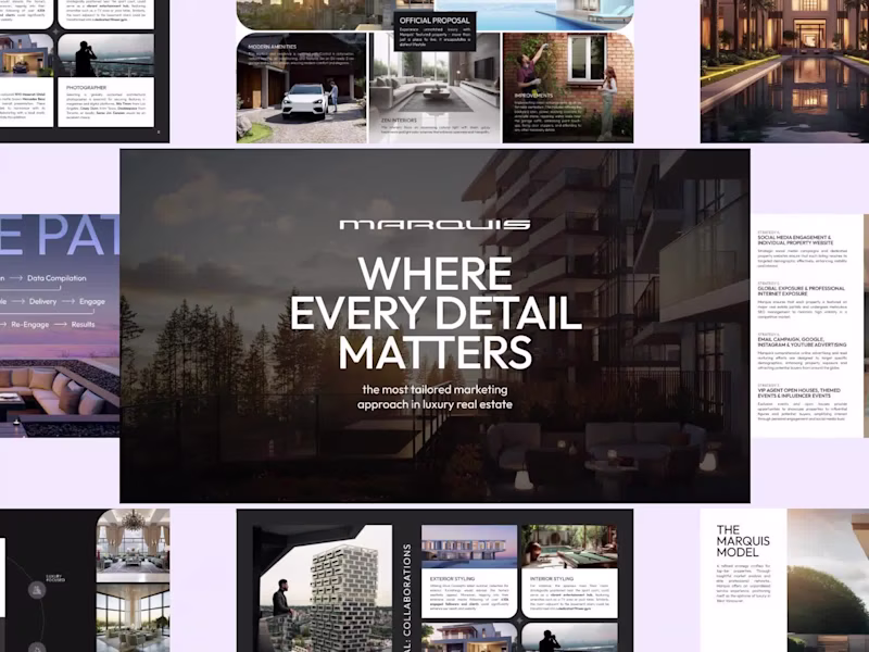 Cover image for Marquis Luxury Real Estate Digital Deck