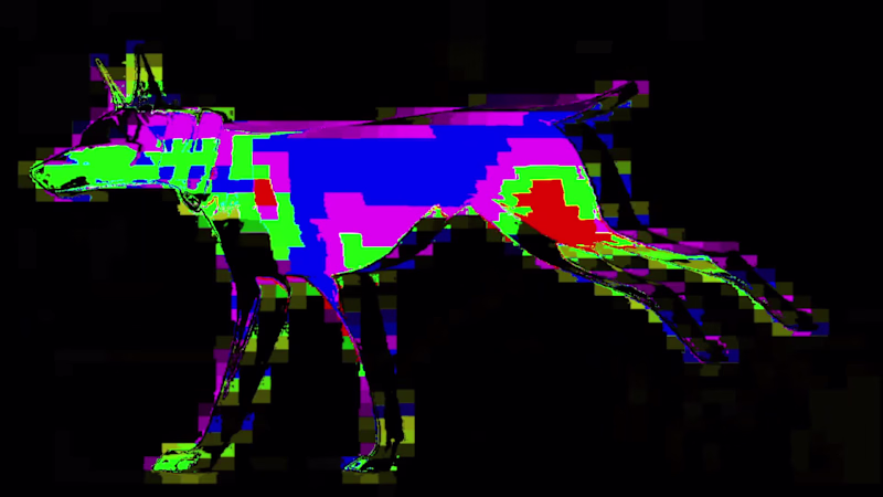 Cover image for Glitchy dog