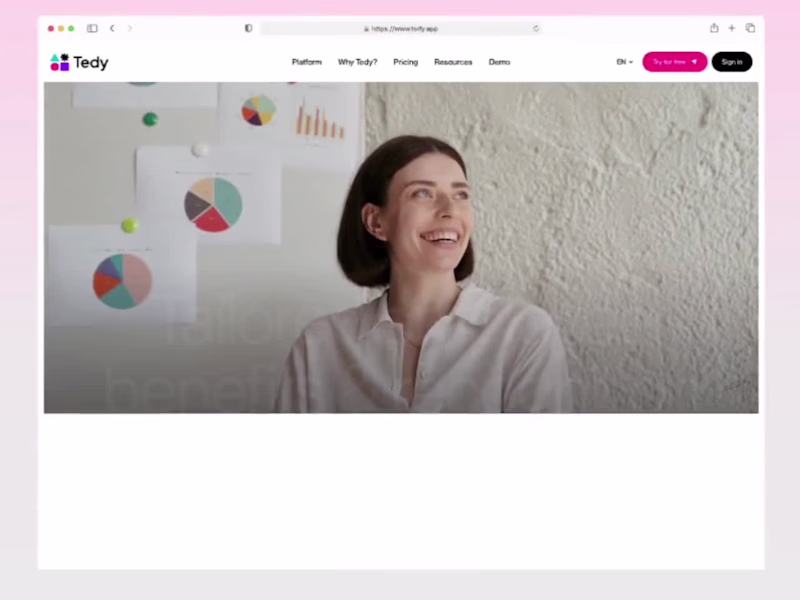 Cover image for Employee Benefits & Recognition Platform - Tedy