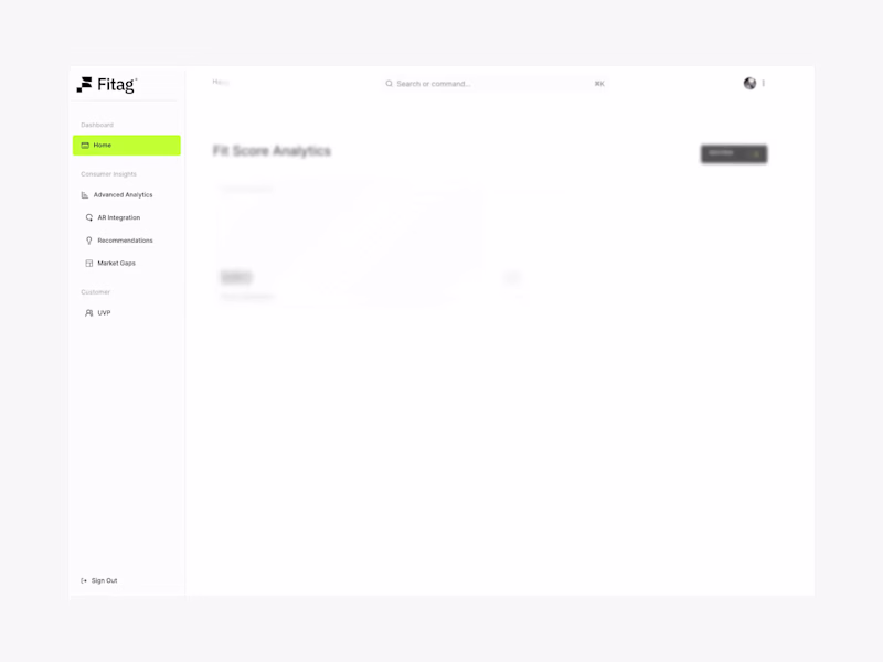 Cover image for Investor-Ready Dashboard Design for Fashion Tech SaaS