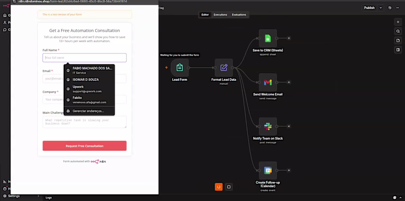 Cover image for Automated Lead Capture & CRM Sync