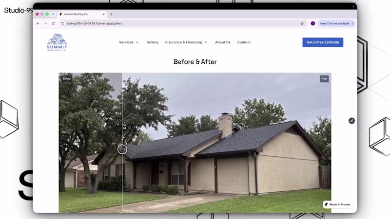 Cover image for 7 pages Framer website 