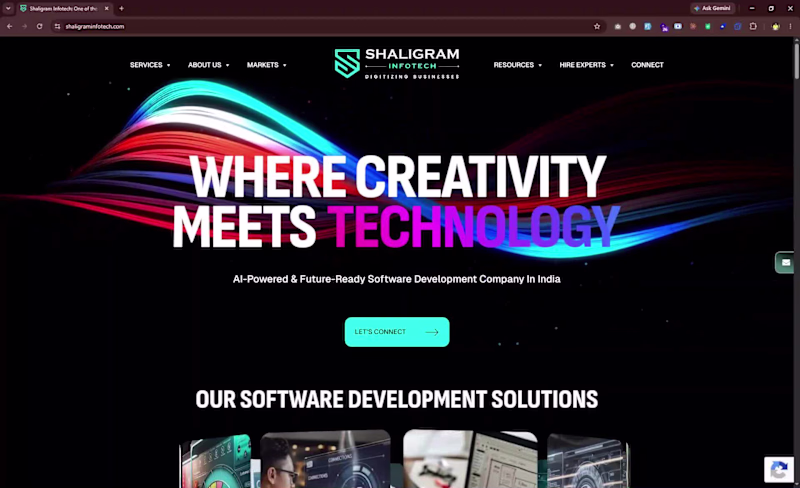 Cover image for Shaligram Infotech Website
I worked on