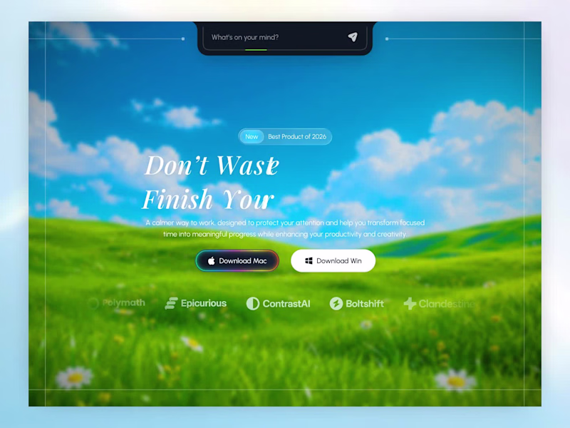 Cover image for Noma — Software Product Landing Page