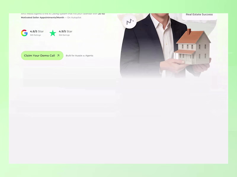 Cover image for A premium landing page design