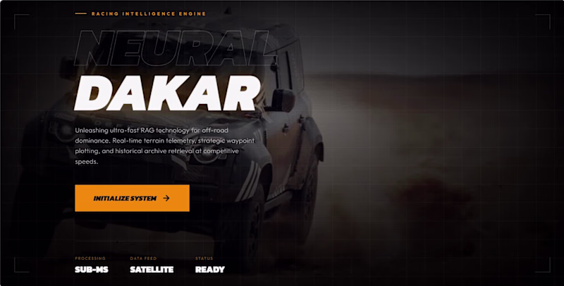 Cover image for Neural Dakar is a high-performance