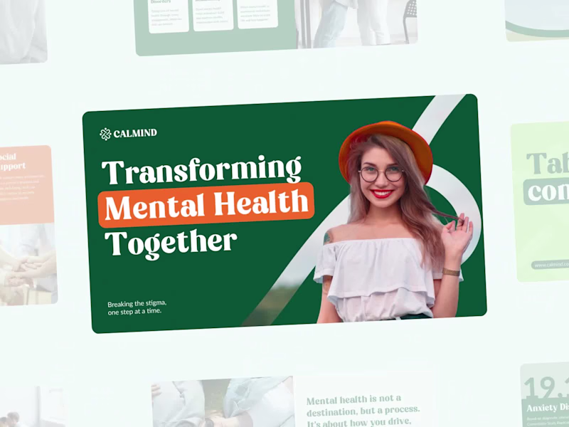 Cover image for Calmind - Mental Health Pitchdeck
