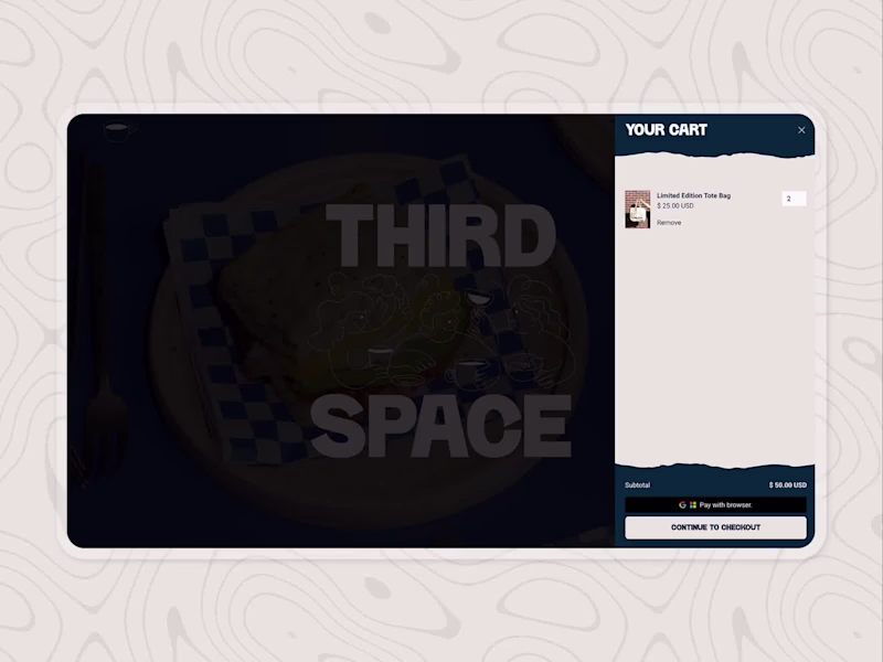 Cover image for Third Space Coffee | UI/UX Design & Webflow Development