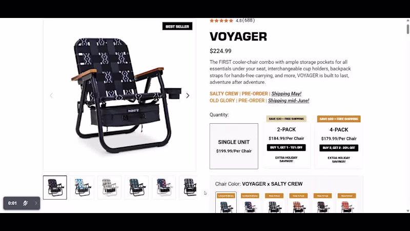Cover image for VOYAGER PDP developed for PARKIT