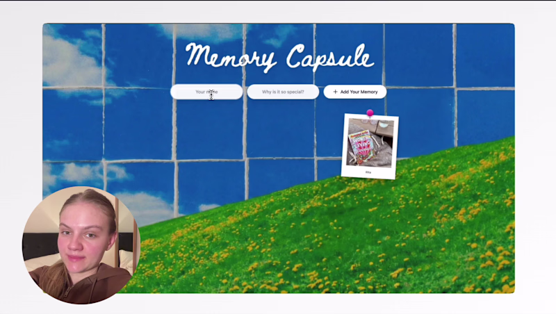 Cover image for Memory Capsule (https://memory-capsule.figma.site)
It’s a space