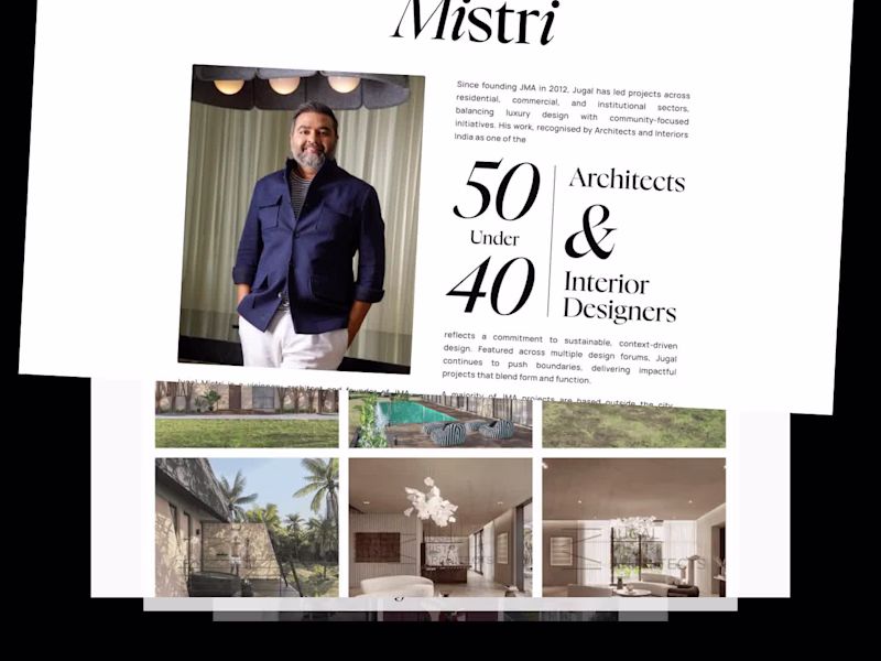 Cover image for JMA Mumbai - Framer Website Design & Development