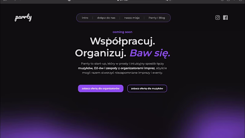 Cover image for Parrty - a startup for event organizers and pro DJs.