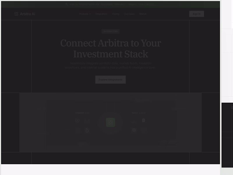 Cover image for Arbitra - AI Investment -