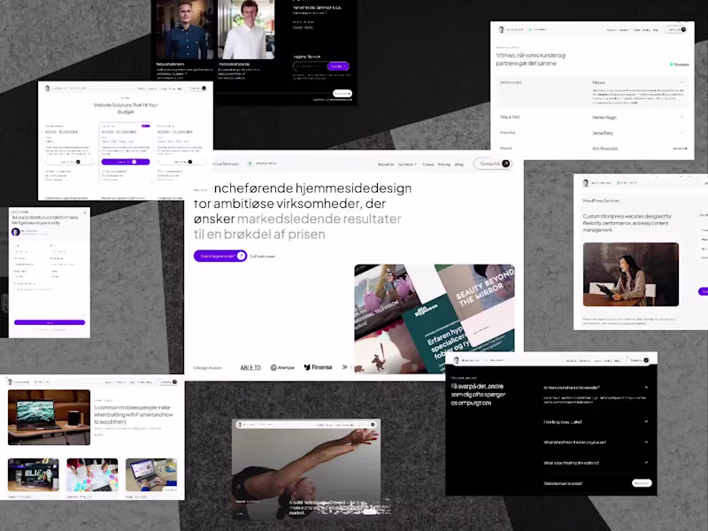 Cover image for Nicolai Sørensen's Premium Portfolio Site Development