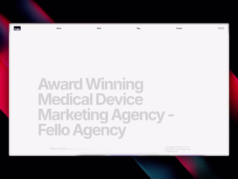 Cover image for SEO Page for Fello Agency