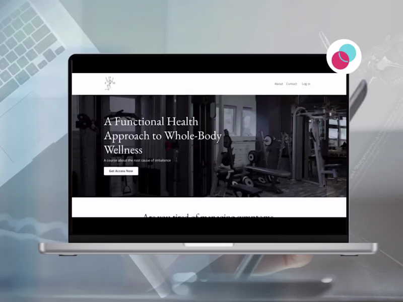 Cover image for Done-Together Kajabi Build for a Functional Health Expert
