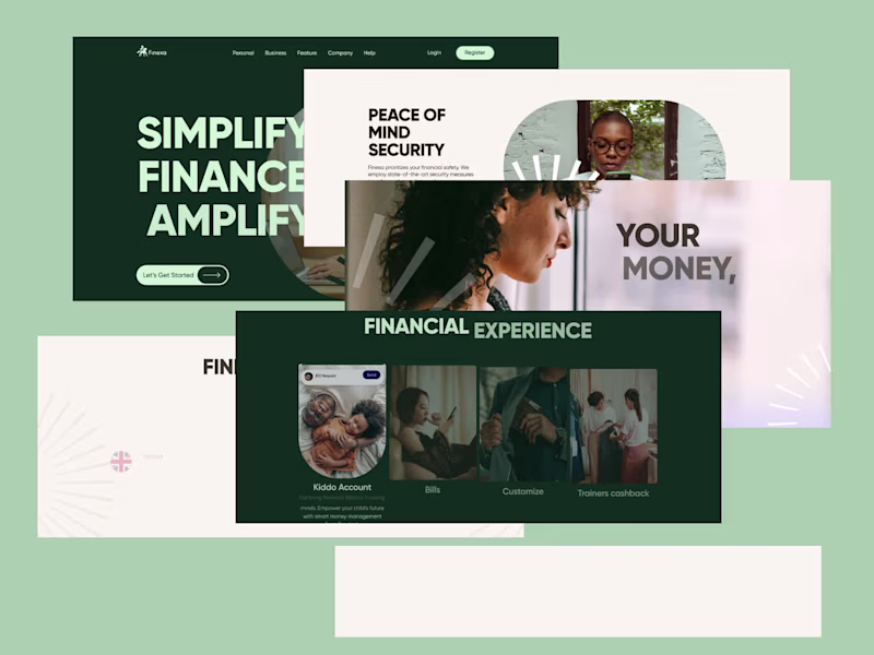 Cover image for Finexa Banking Platform UI/UX Design
