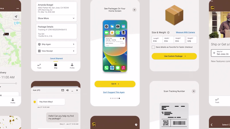 Cover image for UPS Mobile design system