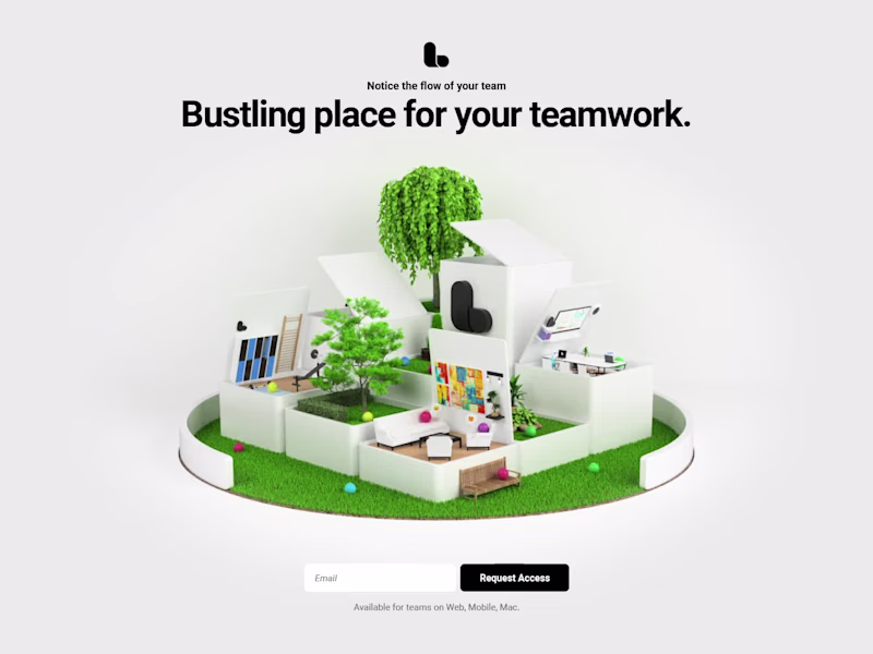 Cover image for One of many website animations I created for Lounge