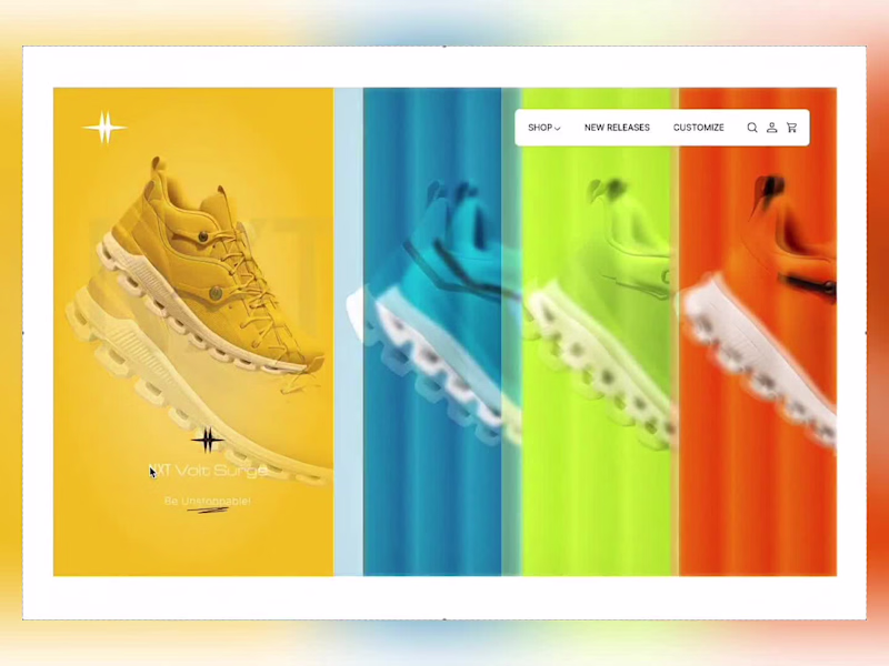 Cover image for NXT Sneaker Interactive E-Commerce Redesign
