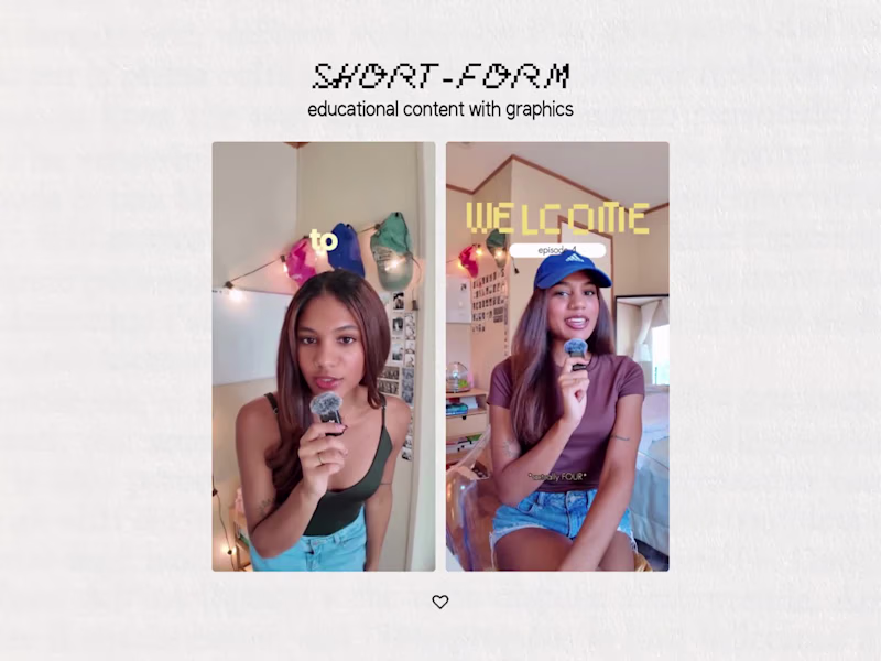Cover image for Digestible Educational Short-Form Editing for Kim