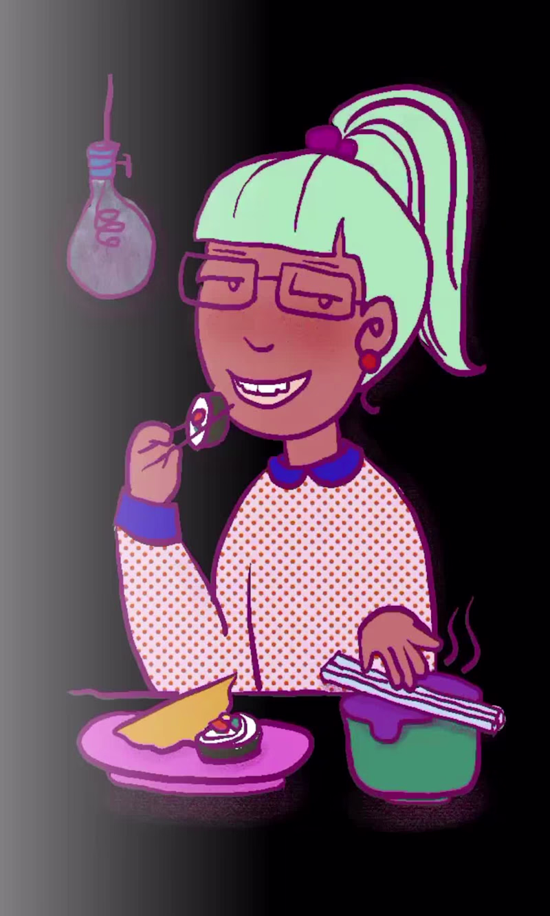 Cover image for Don’t open it yet. 🍜
She