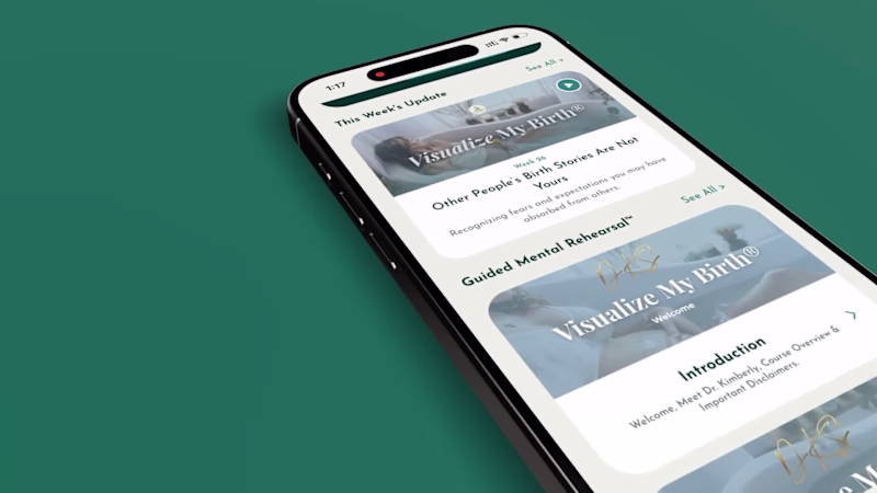 Cover image for Visualize My Birth: Birth Preparation App Development