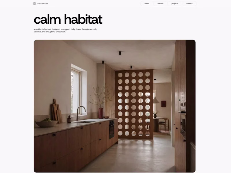 Cover image for Cora Studio — Interior Design