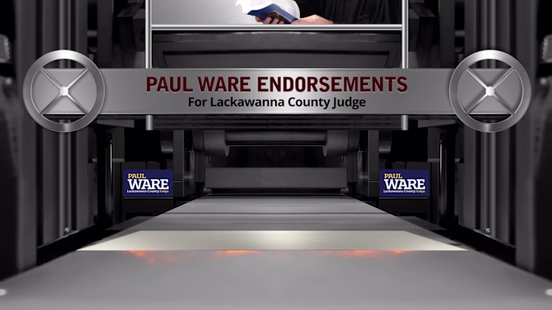 Cover image for This was an ad I created for a judicial candidate. It was sp...