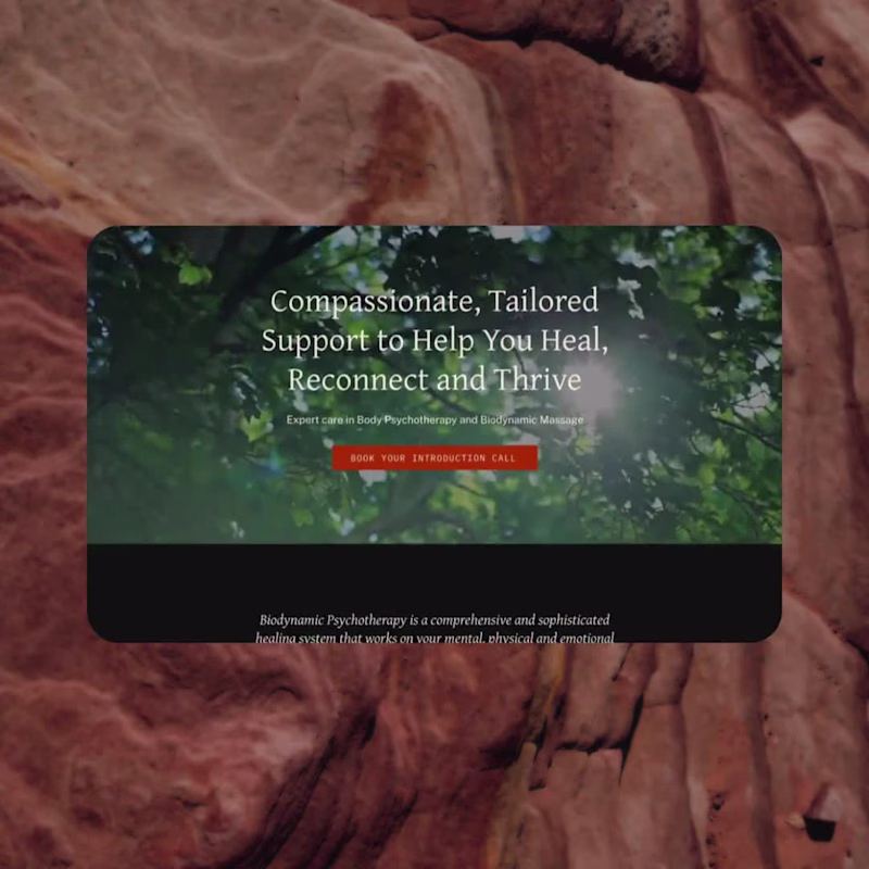 Cover image for Web Design for Body Psychotherapist