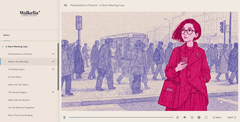 Cover image for A character-driven, scenario-based learning experience