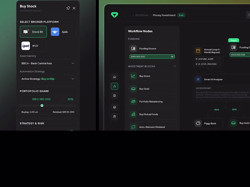 Cover image for Flowvest — Automated Investment Workflow Platform