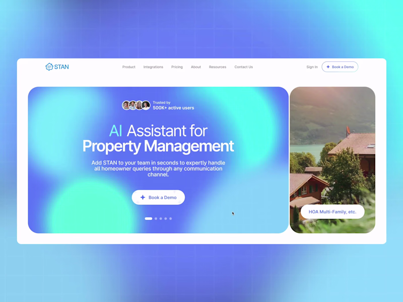 Cover image for STAN AI | AI assistant for property management
