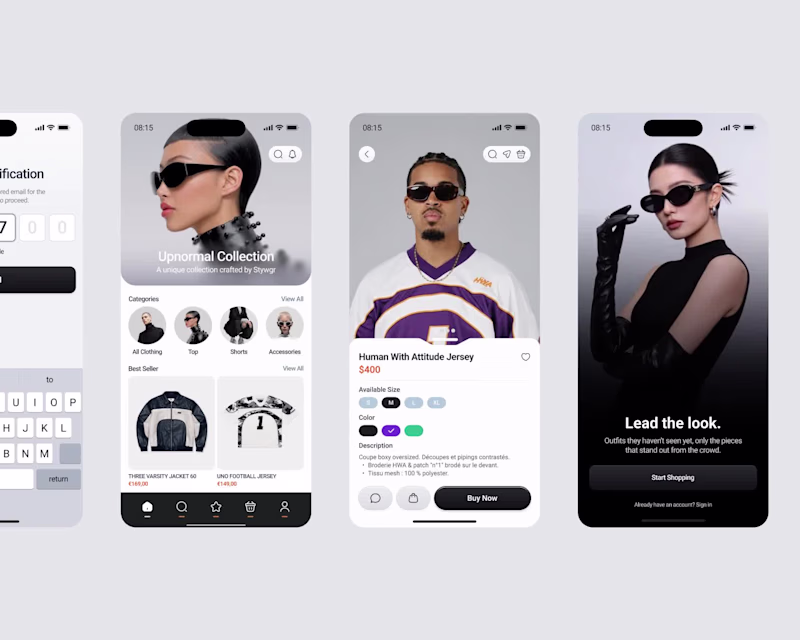 Cover image for Minimalist e-commerce experience for modern fashion brands