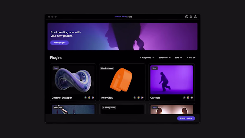 Cover image for Created a modern motion graphics