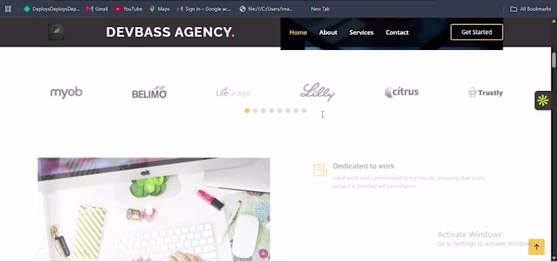 Cover image for Devbass Agency – Corporate Website