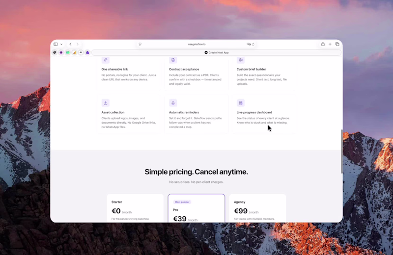 Cover image for Gateflow — Client Onboarding SaaS